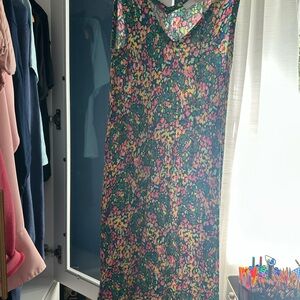 EUC LOFT MIDI dress Size SP